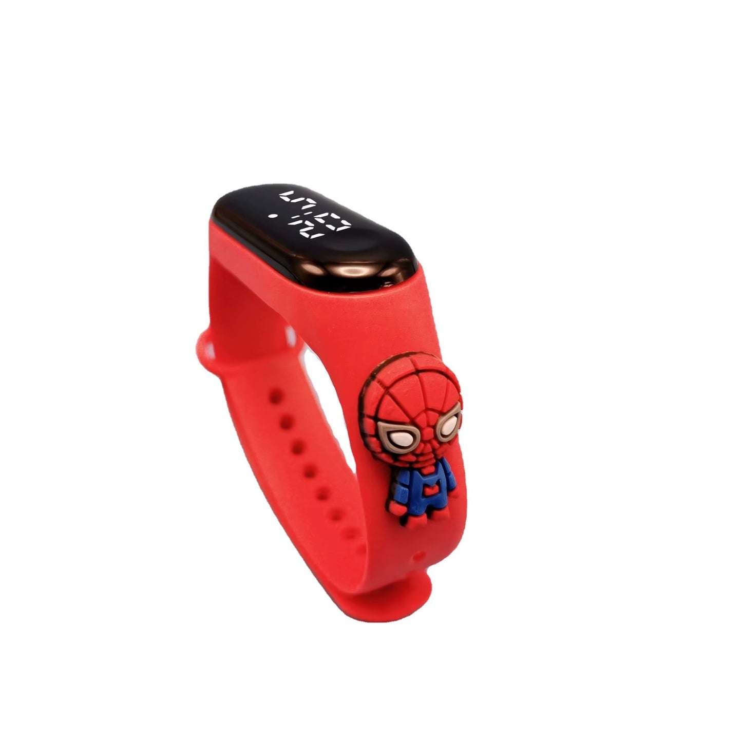 Cartoon Marvel Children'S Watch Fashion Watches Electronic Digital LED Display Watches Waterproof Holiday Gift Kids Watches