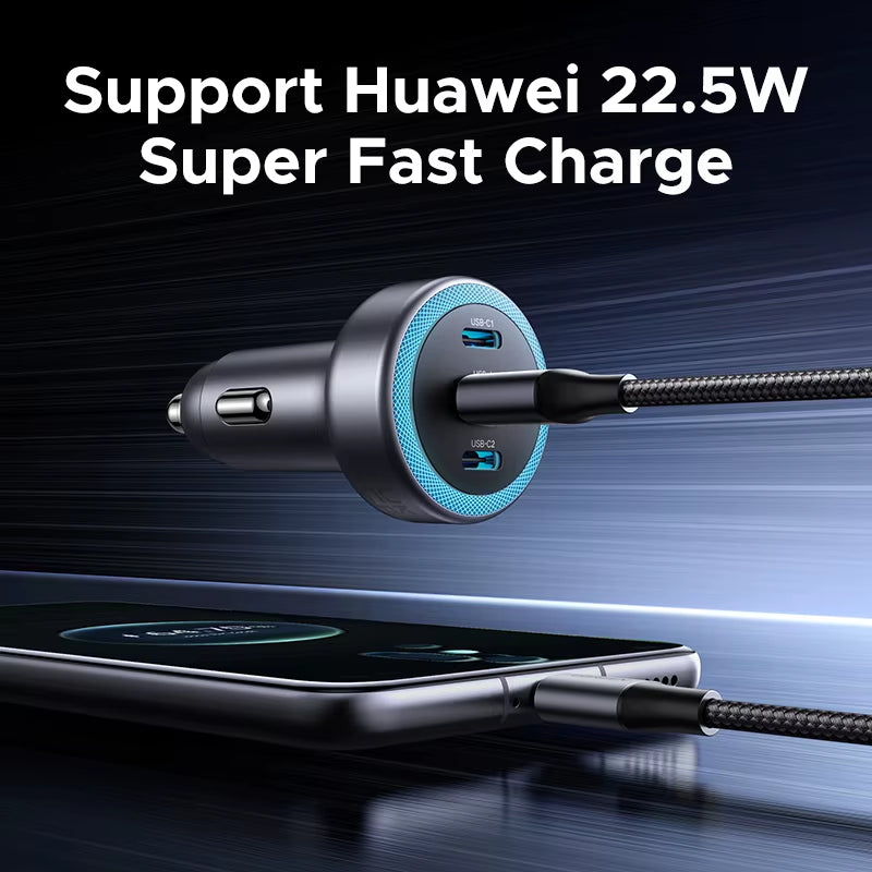 Car Charger PD30W USB C Fast Charger for Iphone 16 15 Fast Charging for Mobile Phone USB C Car Charger