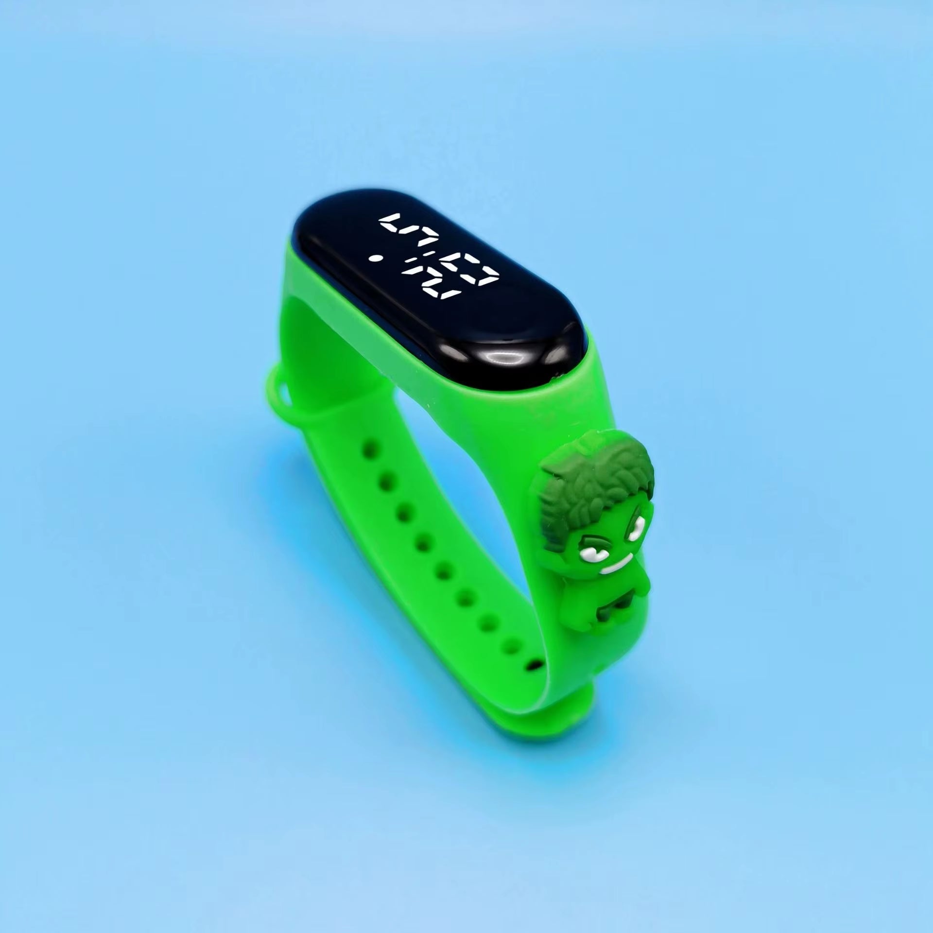 Cartoon Marvel Children'S Watch Fashion Watches Electronic Digital LED Display Watches Waterproof Holiday Gift Kids Watches